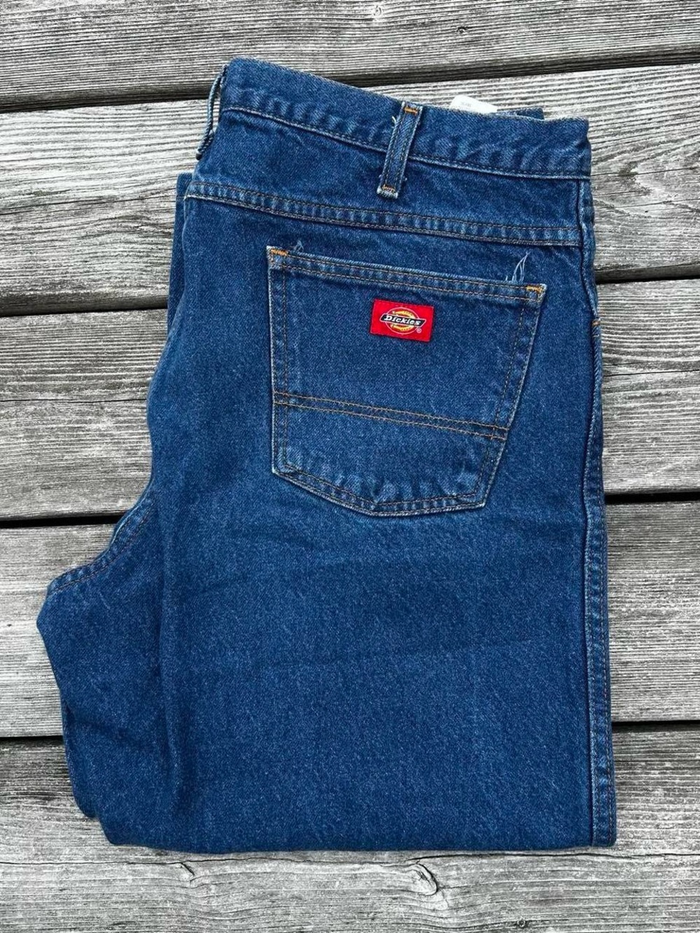 Dickies Y2K Inspired Men’s Dark Blue Relaxed Fit Baggy Skater Jeans